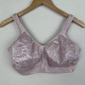 Playtex 4745 18 Hour Ultimate Lift Support Full Figure Bra Floral 38DDD Pink